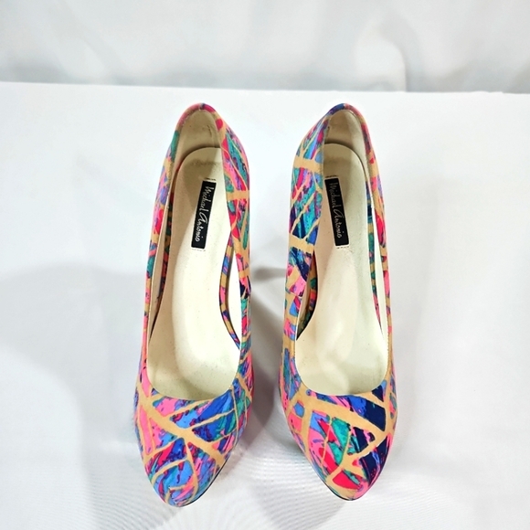 Michael Antonio Multicolor Pumps Size 8.5 - Picture 3 of 9